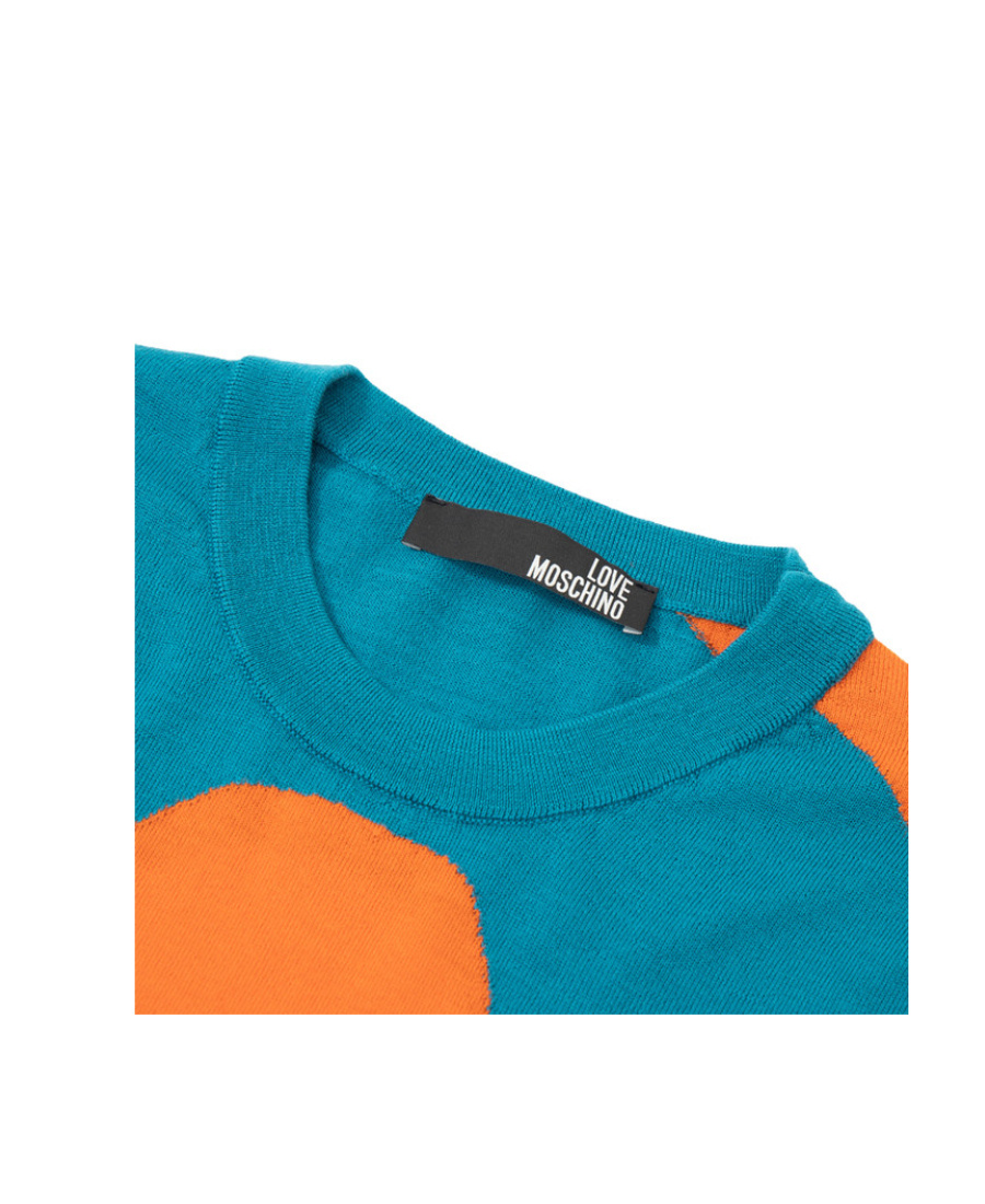 Moschino Niuzhuan Qiankun Pullover In Blue