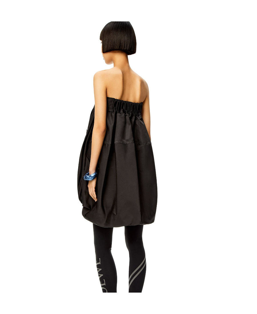 Loewe Corset Mini Dress In Black