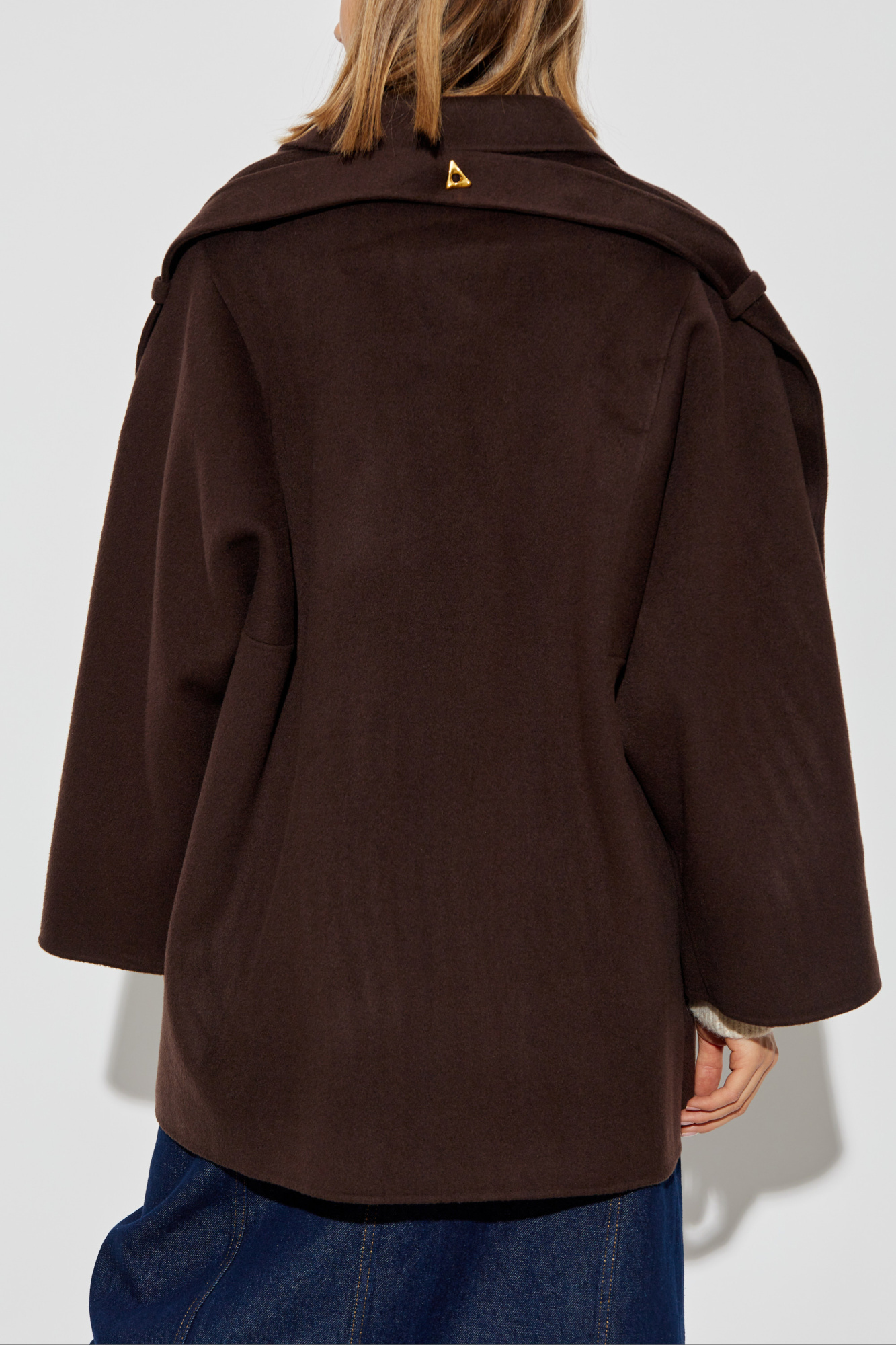 Shop Aeron Solitaire Silk-blend Jacket In Black