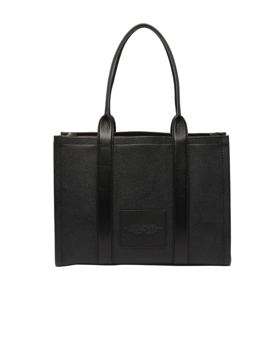 Marc Jacobs Medium The Leather Tote Bag In Black