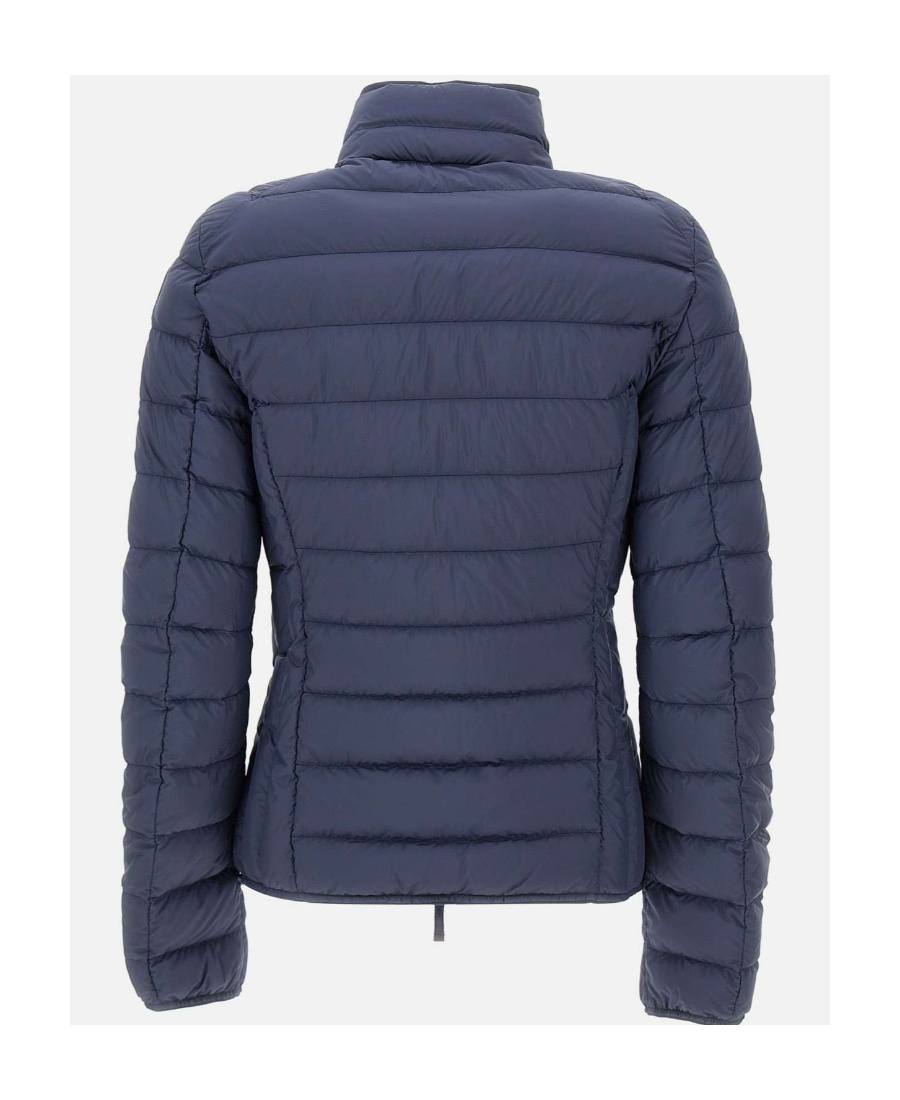 Parajumpers Long-sleeved Down Jacket With Standing Collar In Blue