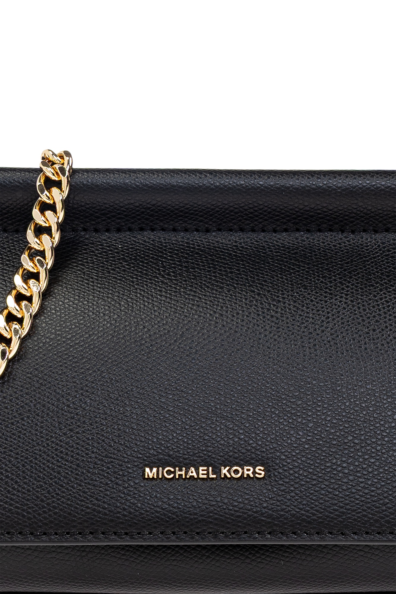 Michael Michael Kors Chain Handbag In Black