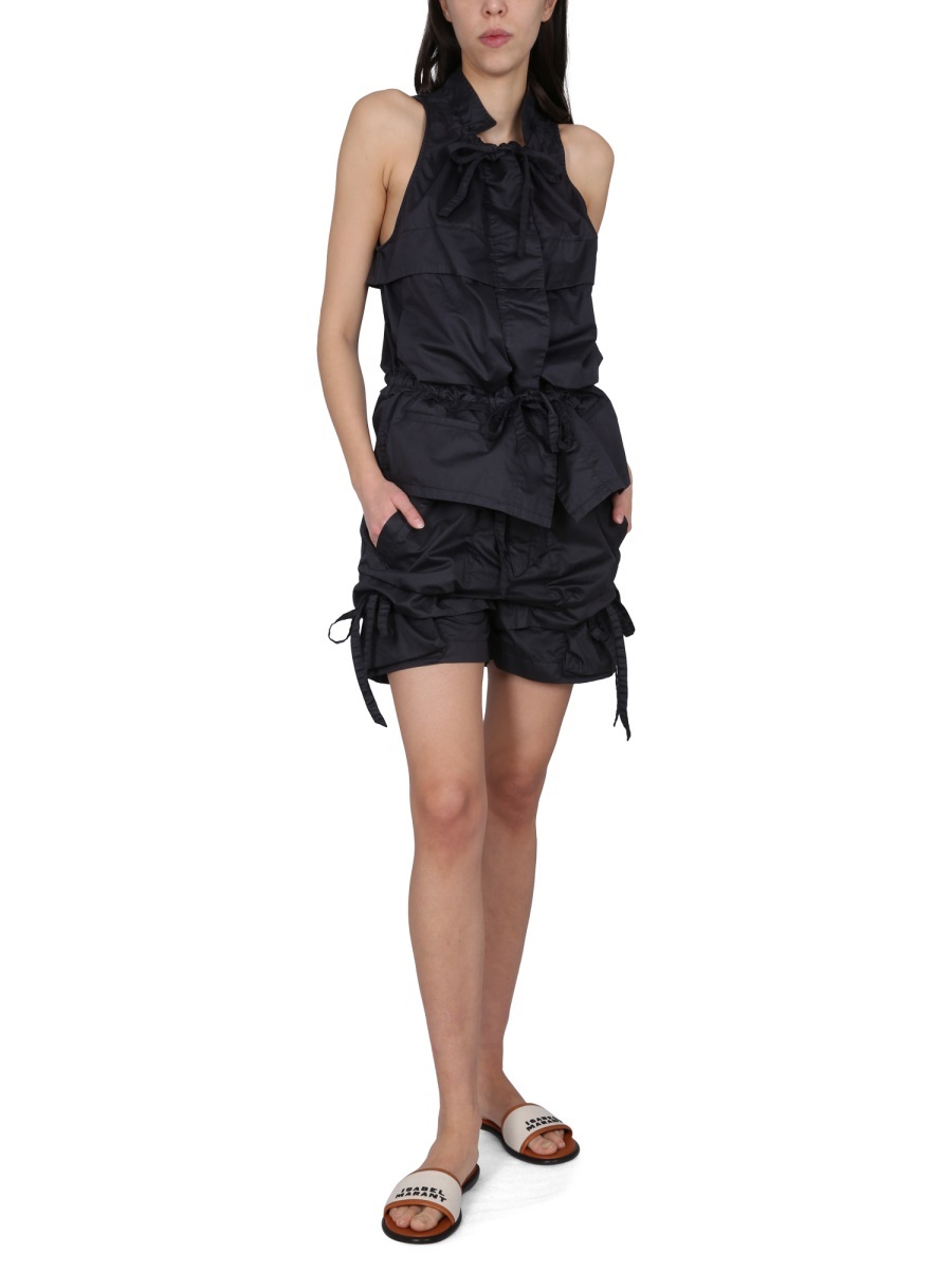 Isabel Marant Drawstring-detail Shorts In Black