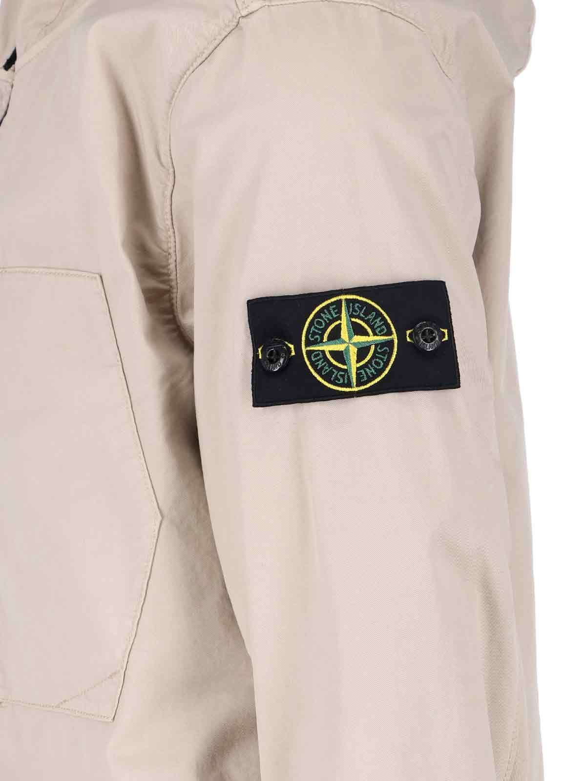 STONE ISLAND COMPASS-PATCH LIGHTWEIGHT JACKET