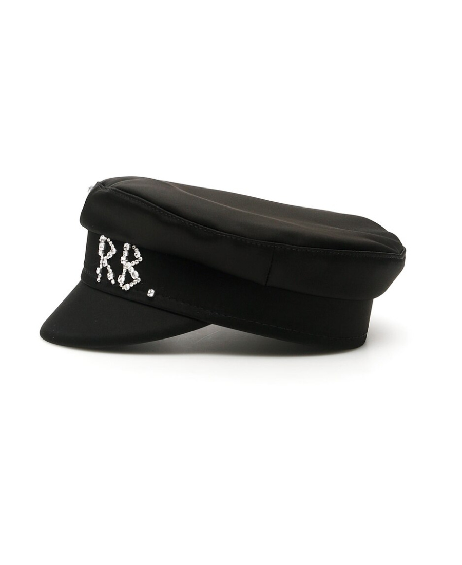 Ruslan Baginskiy Studded Logo Embellished Cap In Black