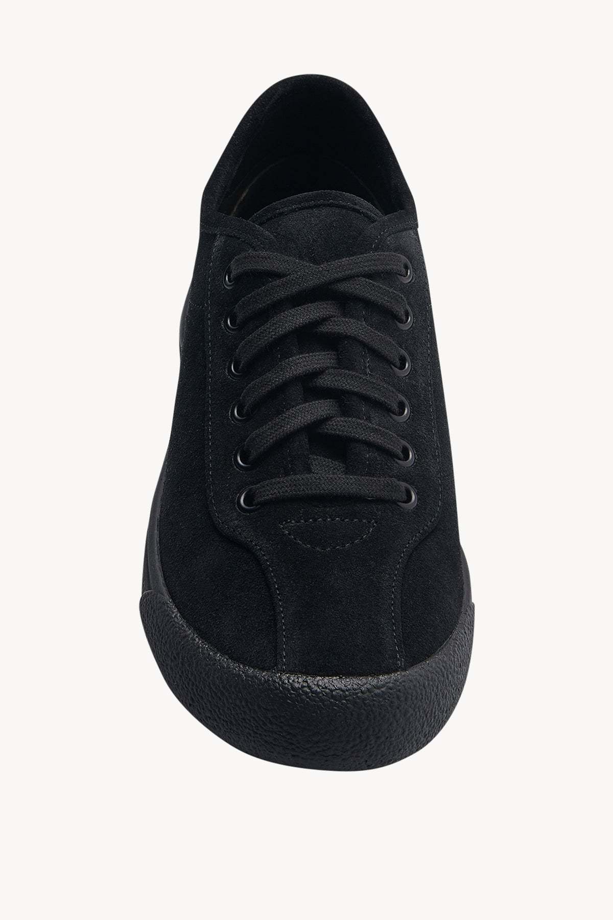 The Row Suede Sneaker In Suede In Black