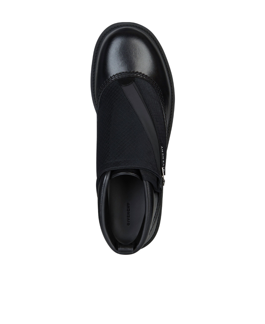 Givenchy Workboot Mid-tech In Black