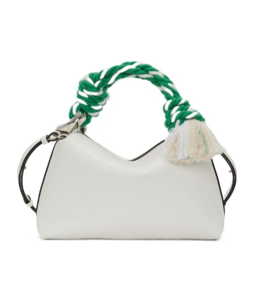 Jw Anderson Corner Crossbody Bag In White