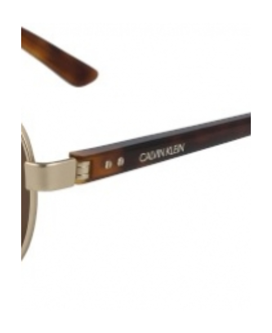 Calvin Klein Ck19306 Round-frame Sunglasses In Green