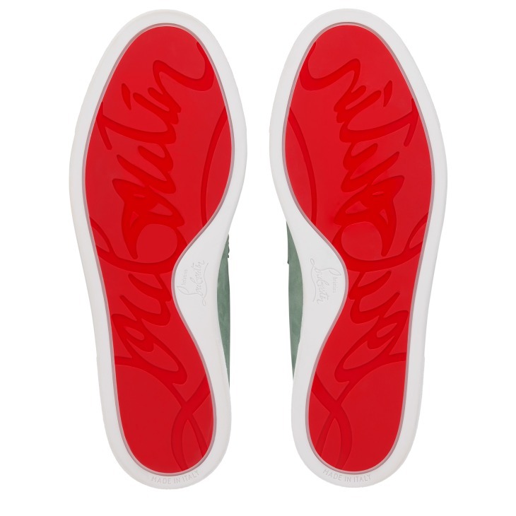Christian Louboutin Boat Round Toe Loafers With Metal Hardware
