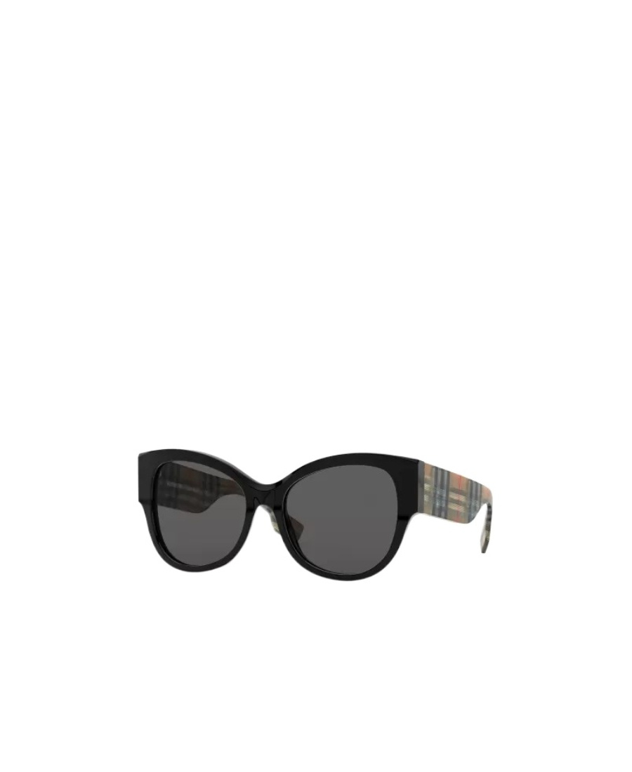 Burberry Logo Sunglasses In Black