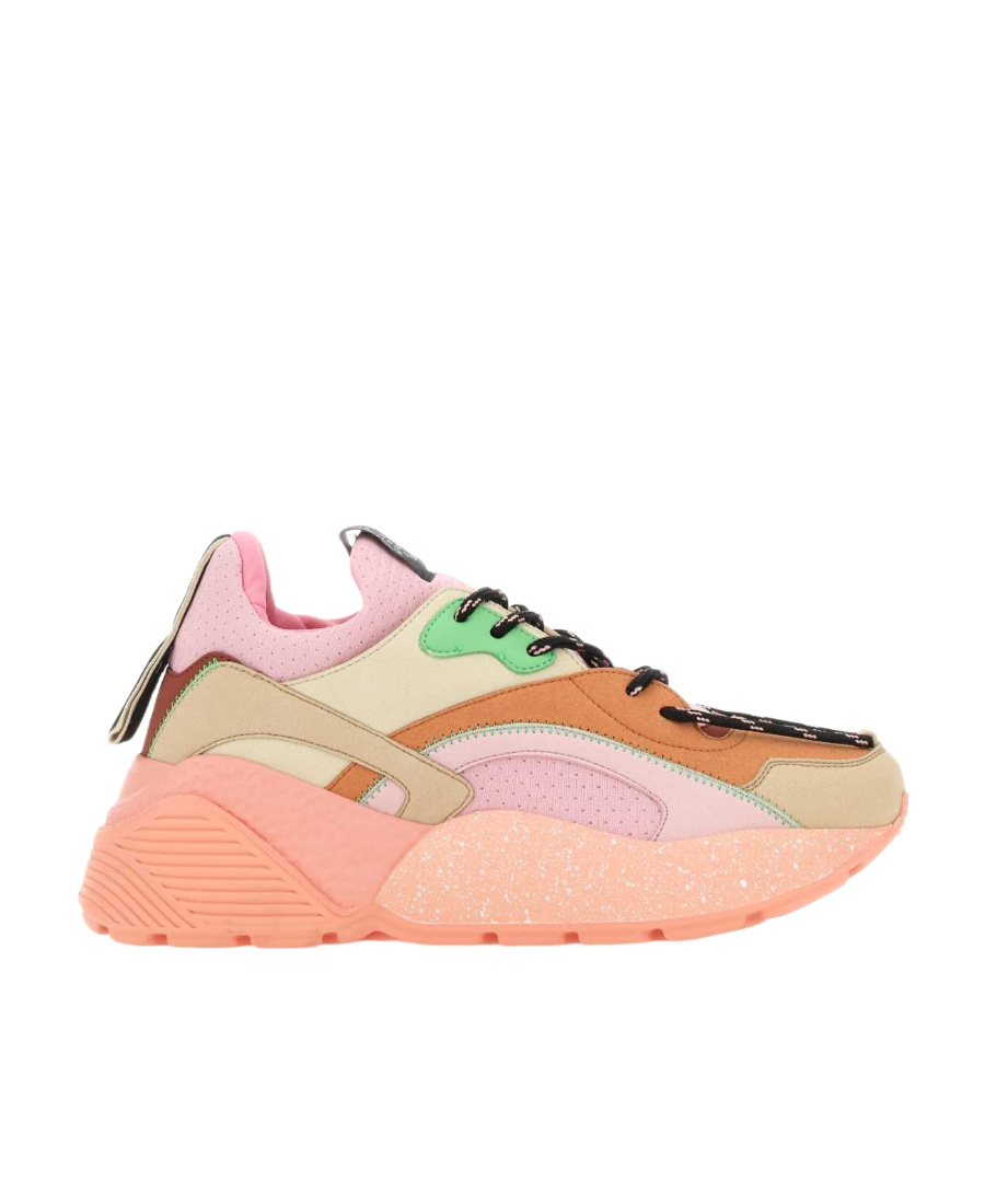 STELLA MCCARTNEY LOGO-LACED CASUAL SNEAKERS