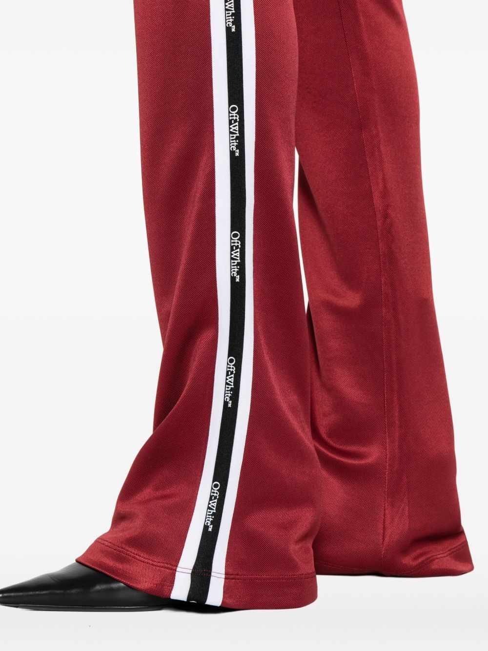 Off-white Drawstring Sweatpants In Red