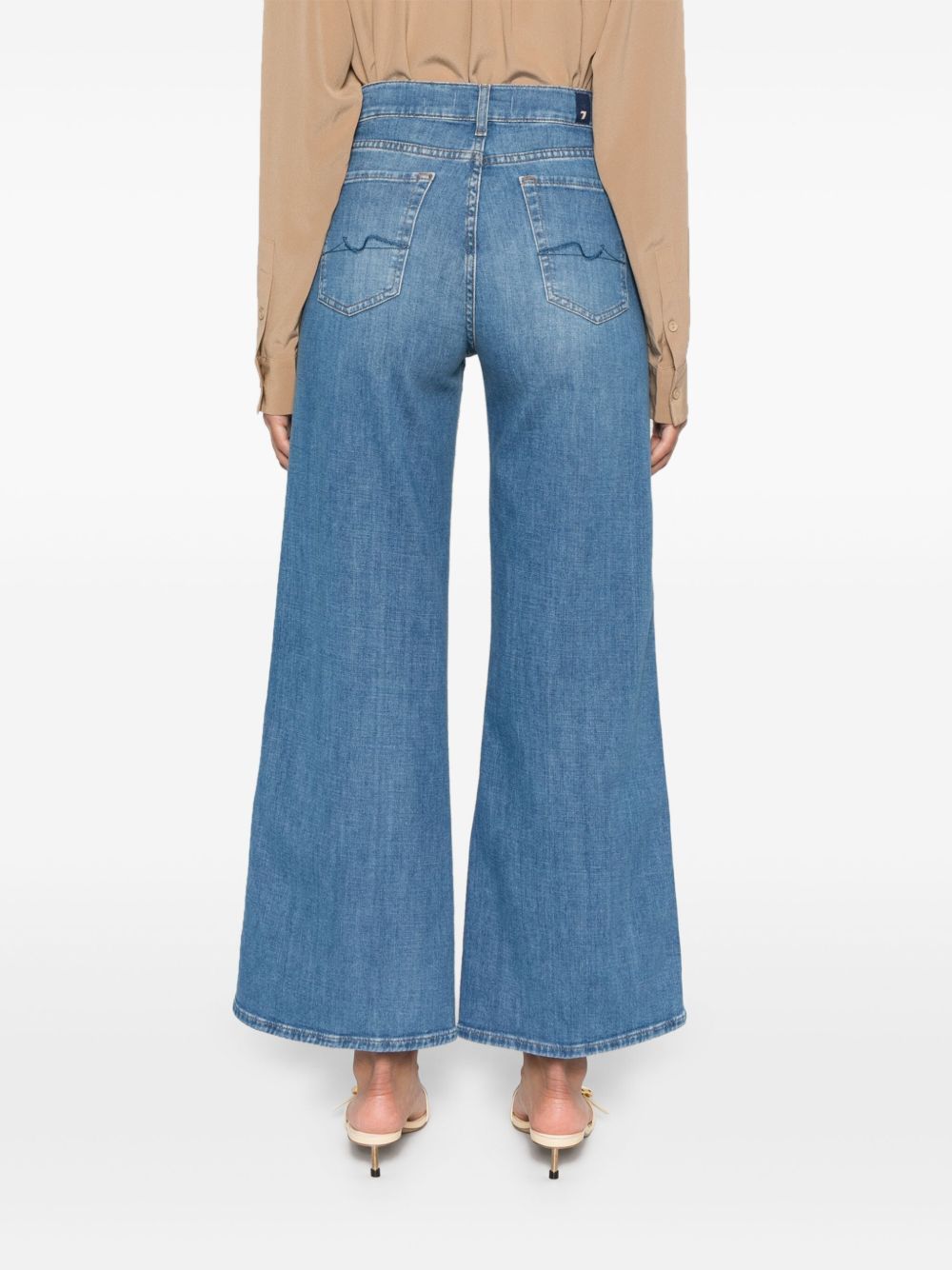 7 For All Mankind Wide-leg Jeans
