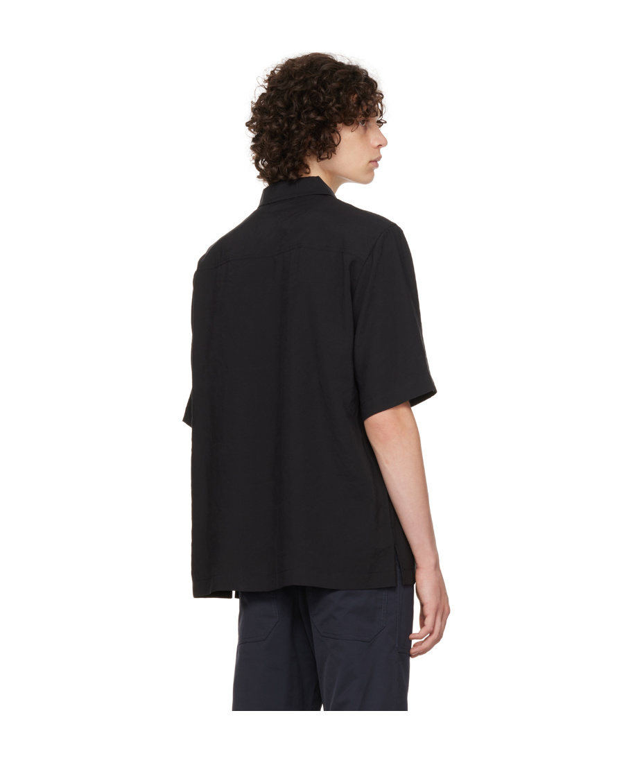 Nanushka Black Niklas Shirt In Black
