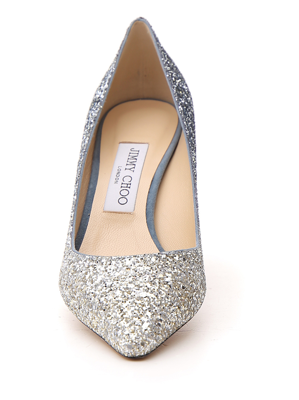 Jimmy Choo Multicolor Glitter Fabric Romy 85 Pumps In Multicolor