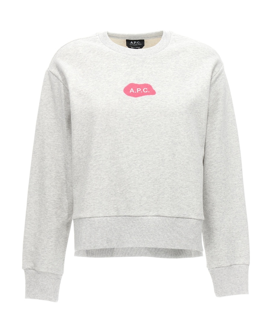 Apc A.p.c. Sweatshirt With Logo In White