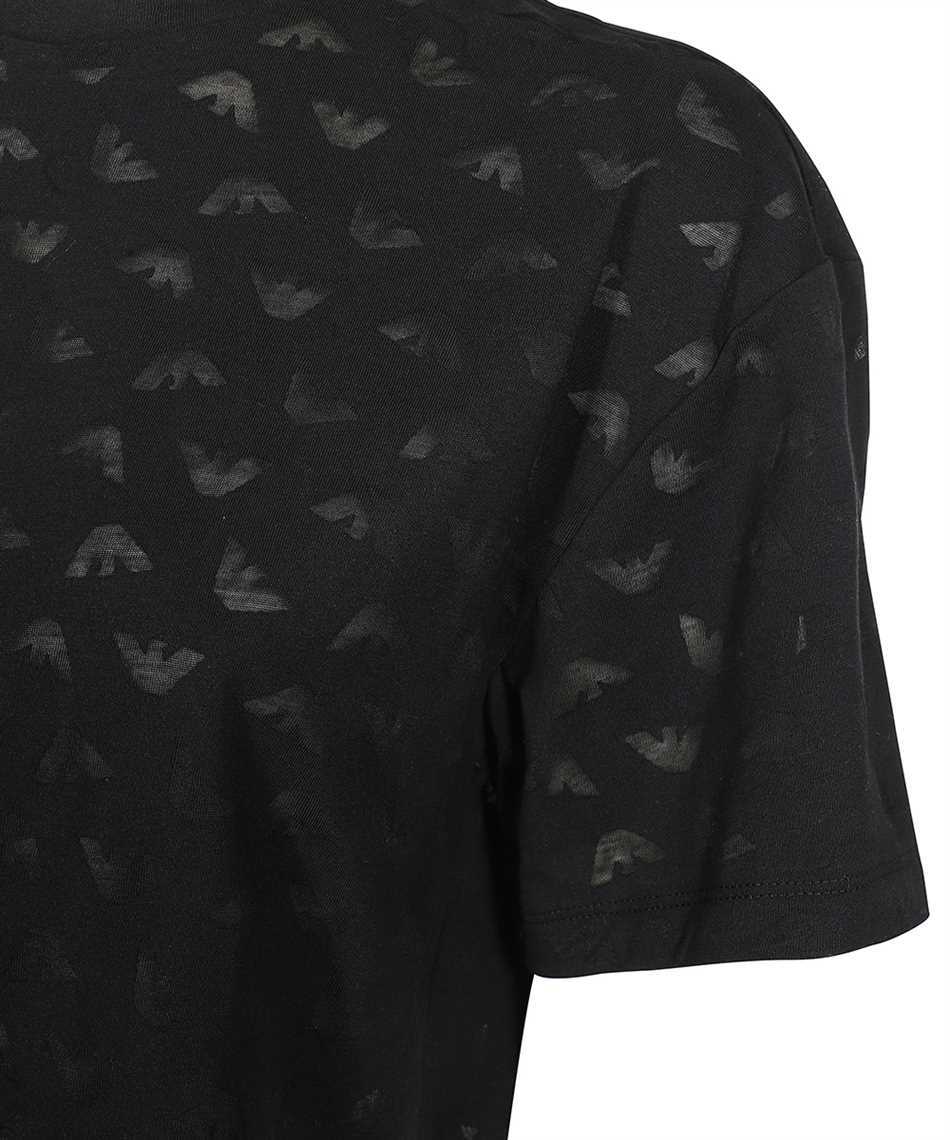 Emporio Armani Logo-print Short-sleeved T-shirt In Black