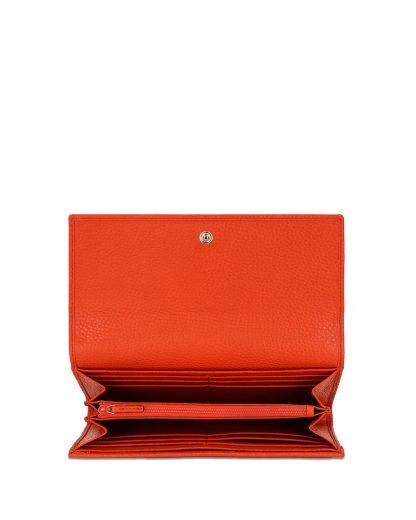 Gucci Gg Decorated Wallet In Red