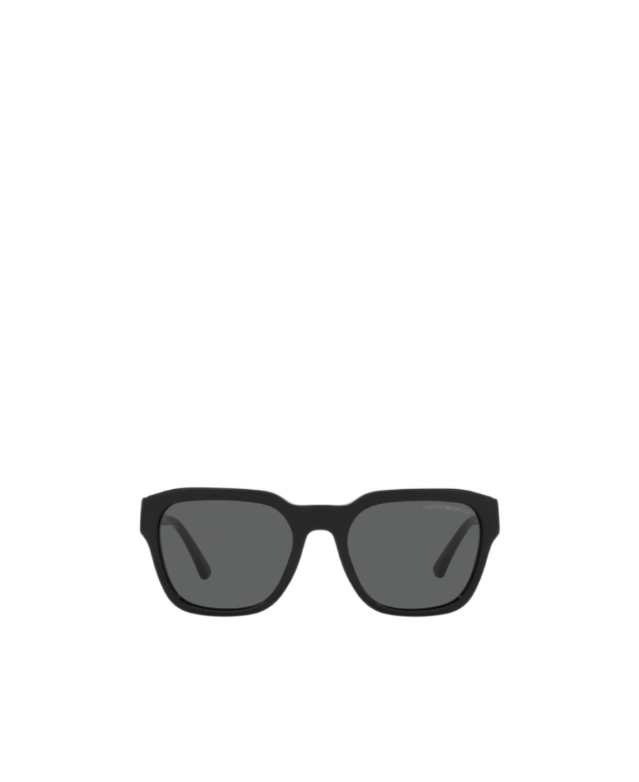 Emporio Armani Square Sunglasses In Black