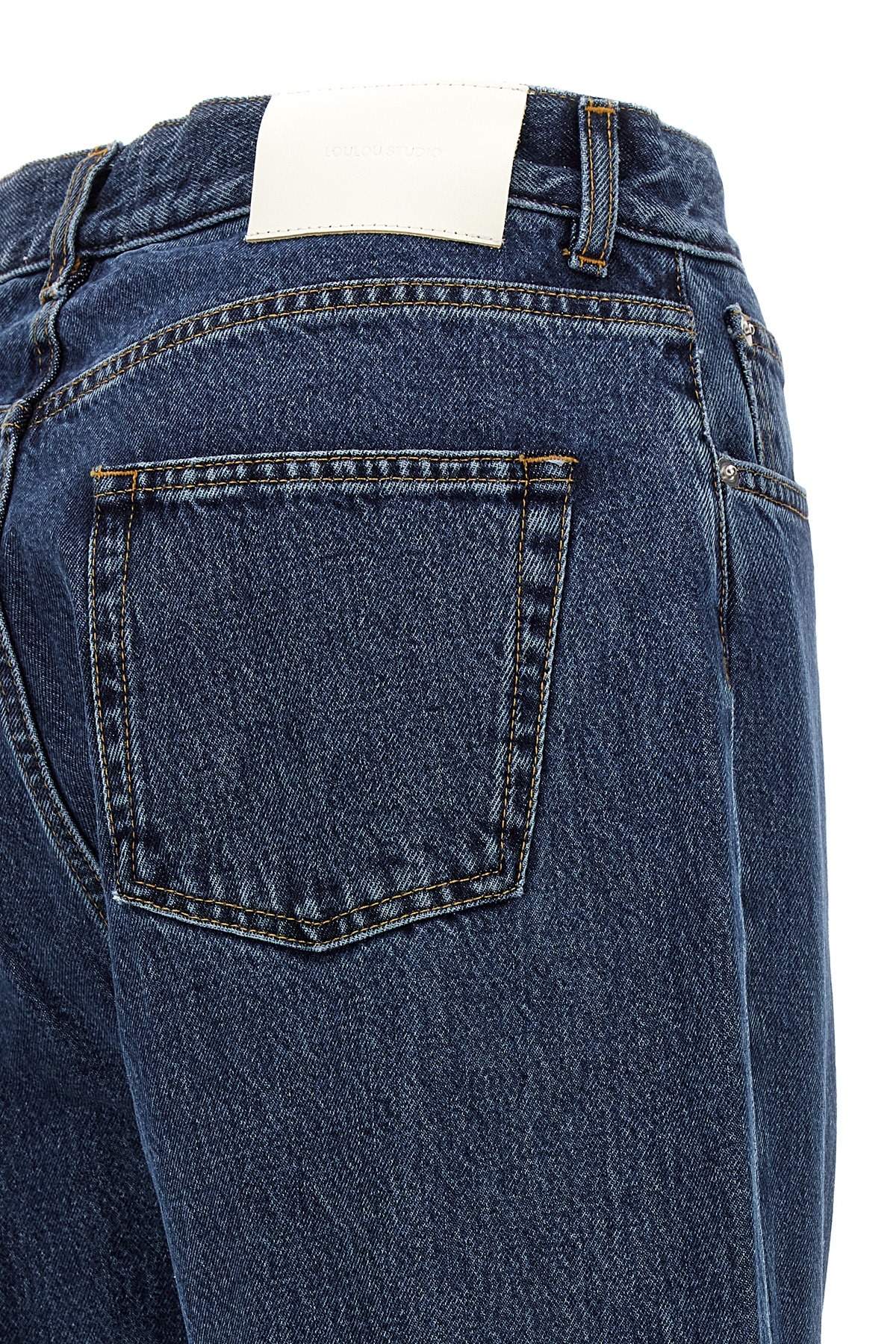 LOULOU STUDIO LOULOU STUDIO CLASSIC WULAR DENIM JEANS
