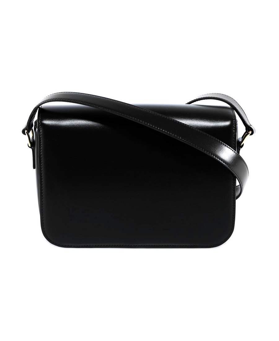 Celine Medium Triomphe Bag In Black
