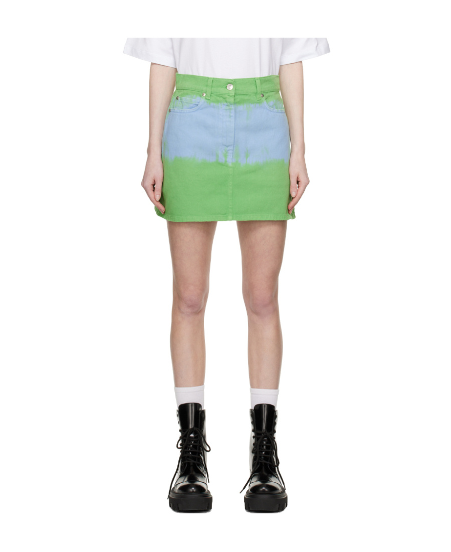 Shop Msgm A-line Mini Skirt In Nude