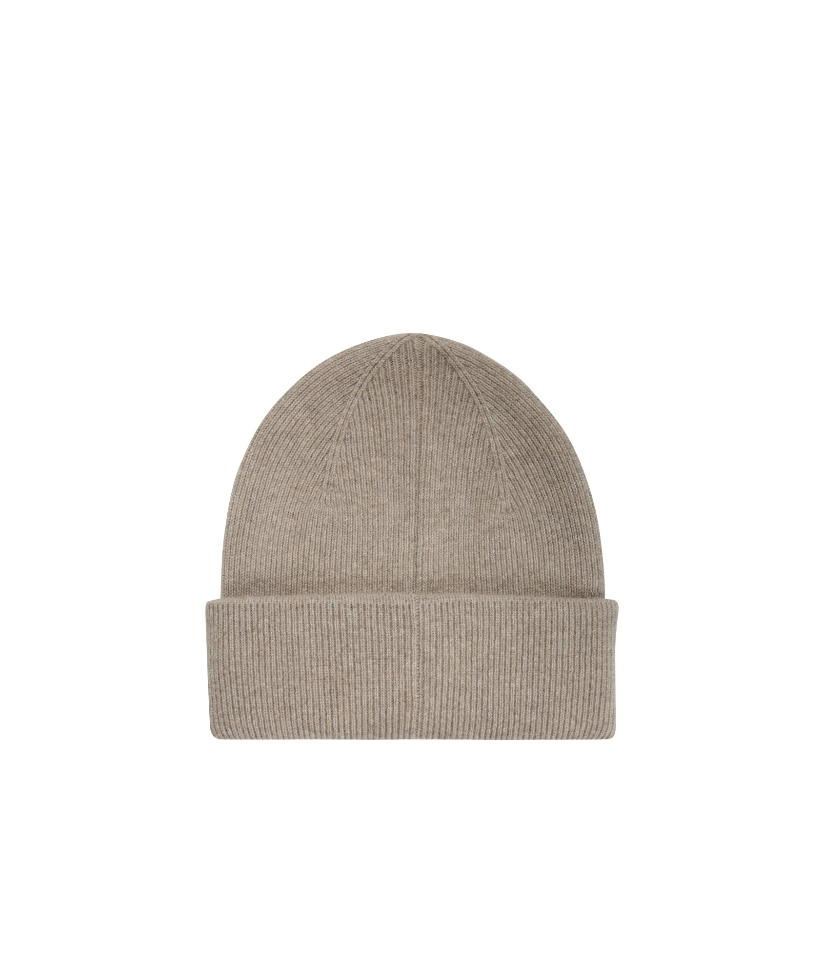 Fear Of God Cashmere Beanie With Fold-over Cuff In Nude