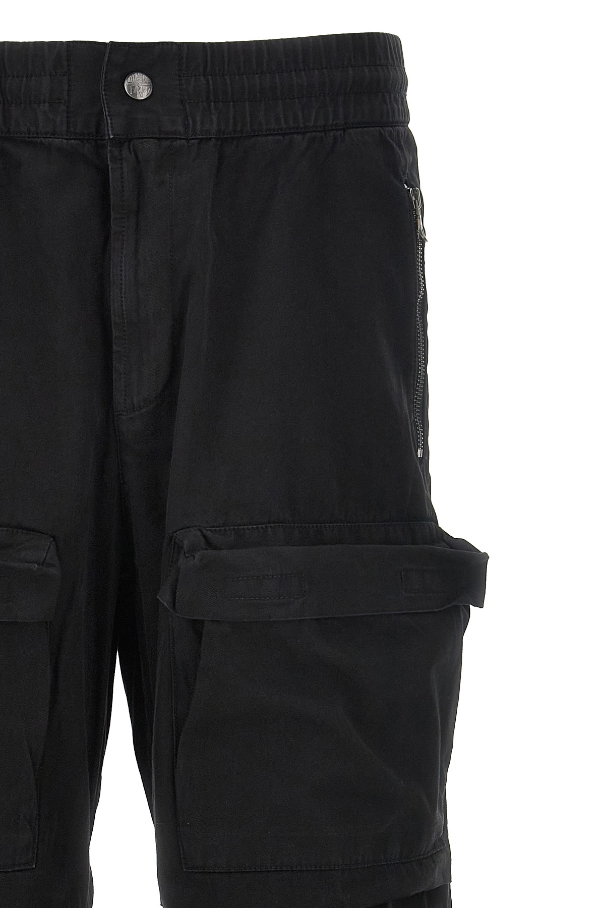 Diesel Black P-danzel Cargo Pants In Black
