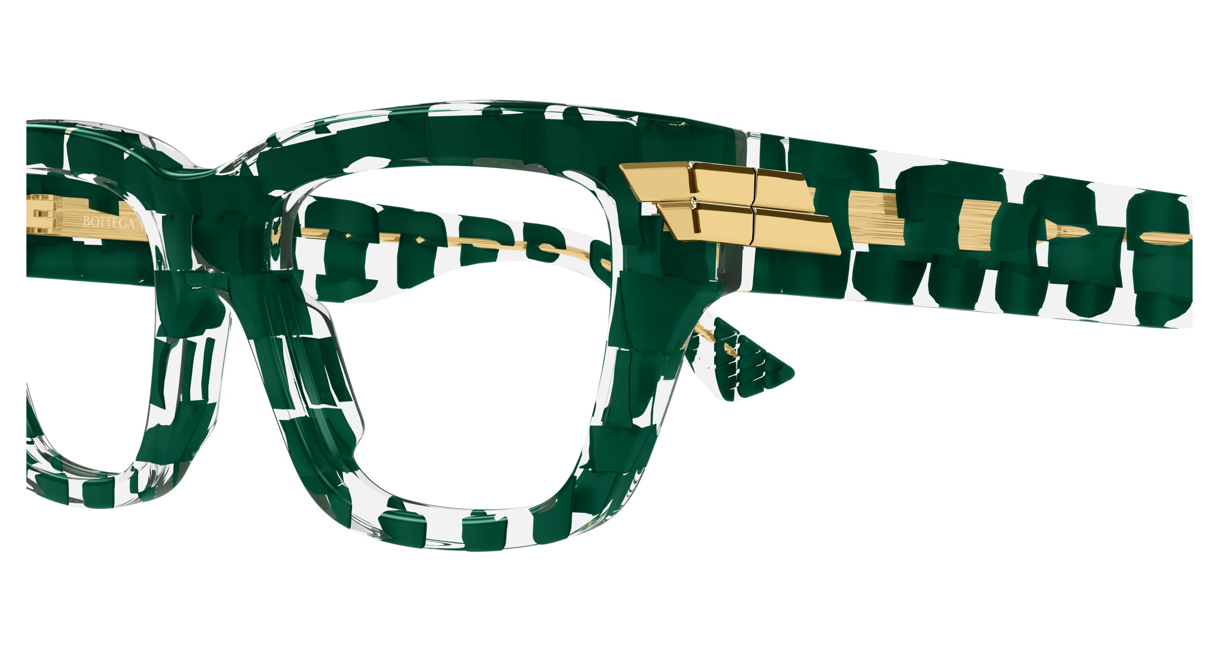 Bottega Veneta Full-frame Flat Mirror In Green