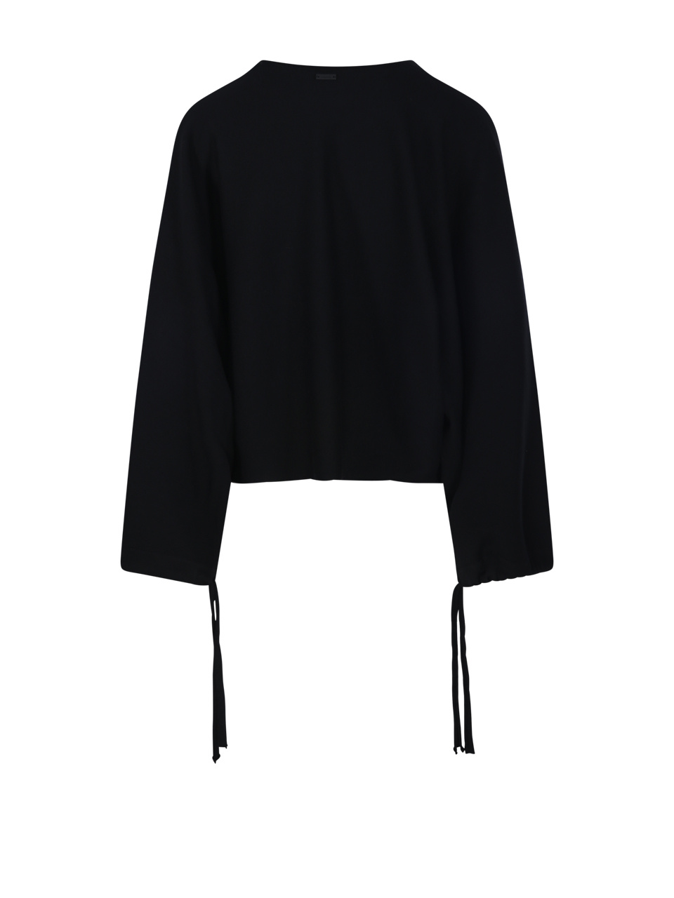 Max Mara Long Sleeve Sweater In Black