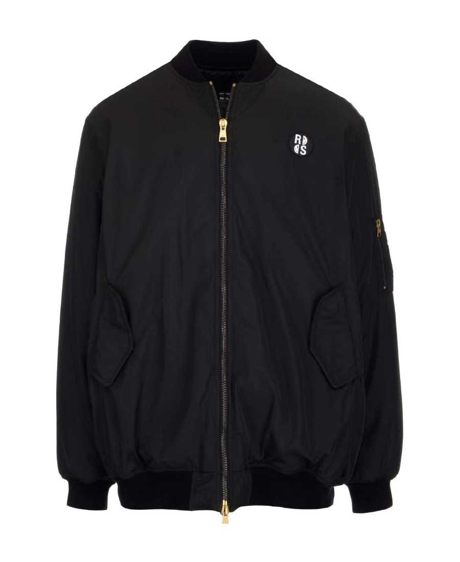 Raf Simons Zipper Casual Jacket In Black