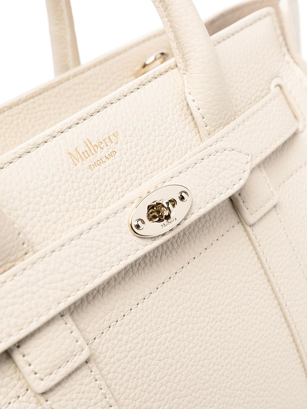 MULBERRY MINI BAYSWATER GRAINED TOTE