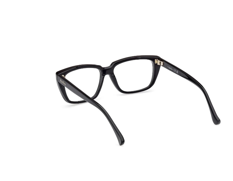 Max Mara Rectangle Frame Glasses In Black