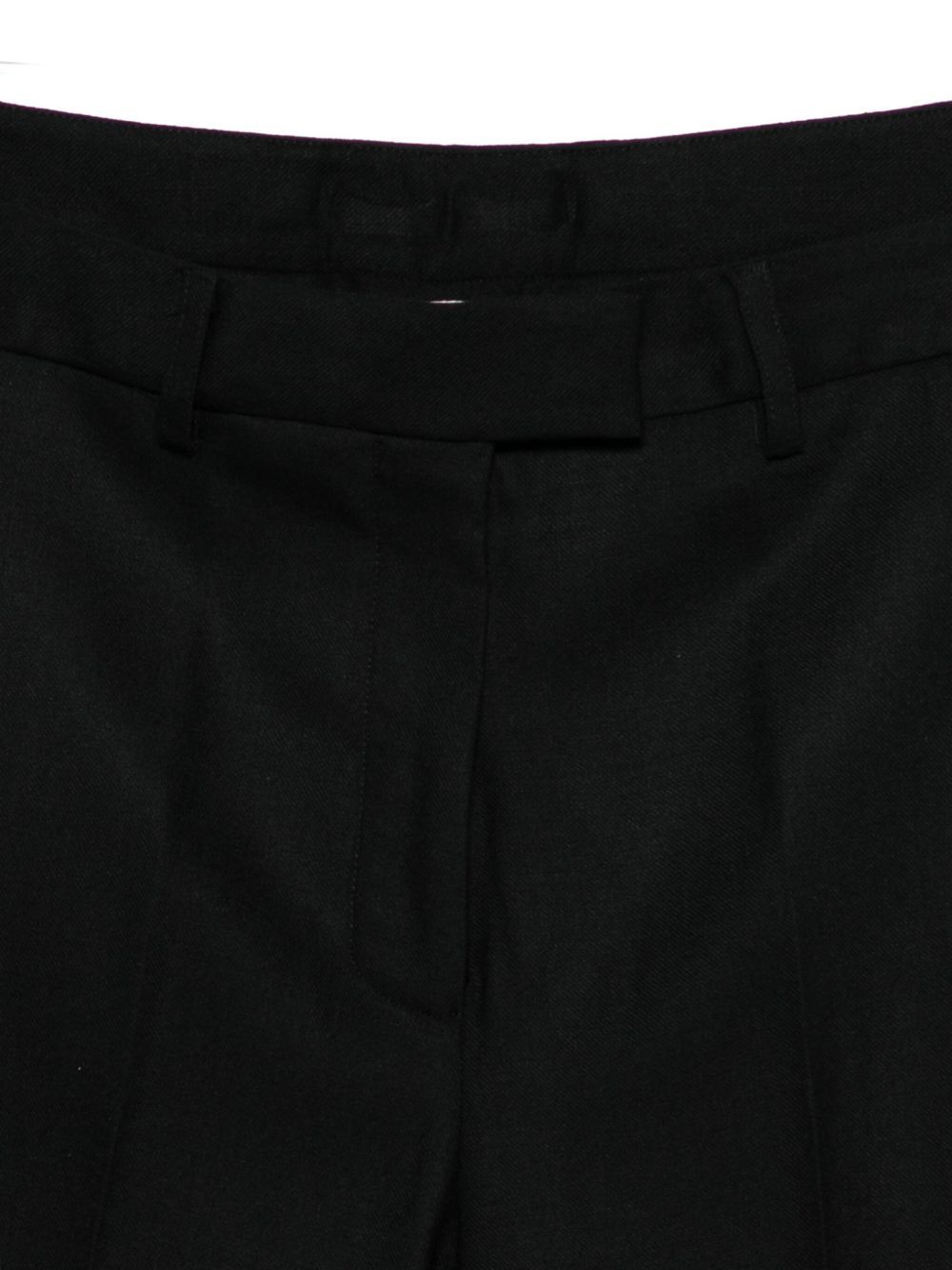 Semicouture Straight-leg Casual Pants In Black