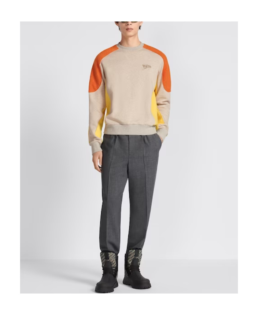 Dior Homme Straight-leg Pleated Pants In Gray