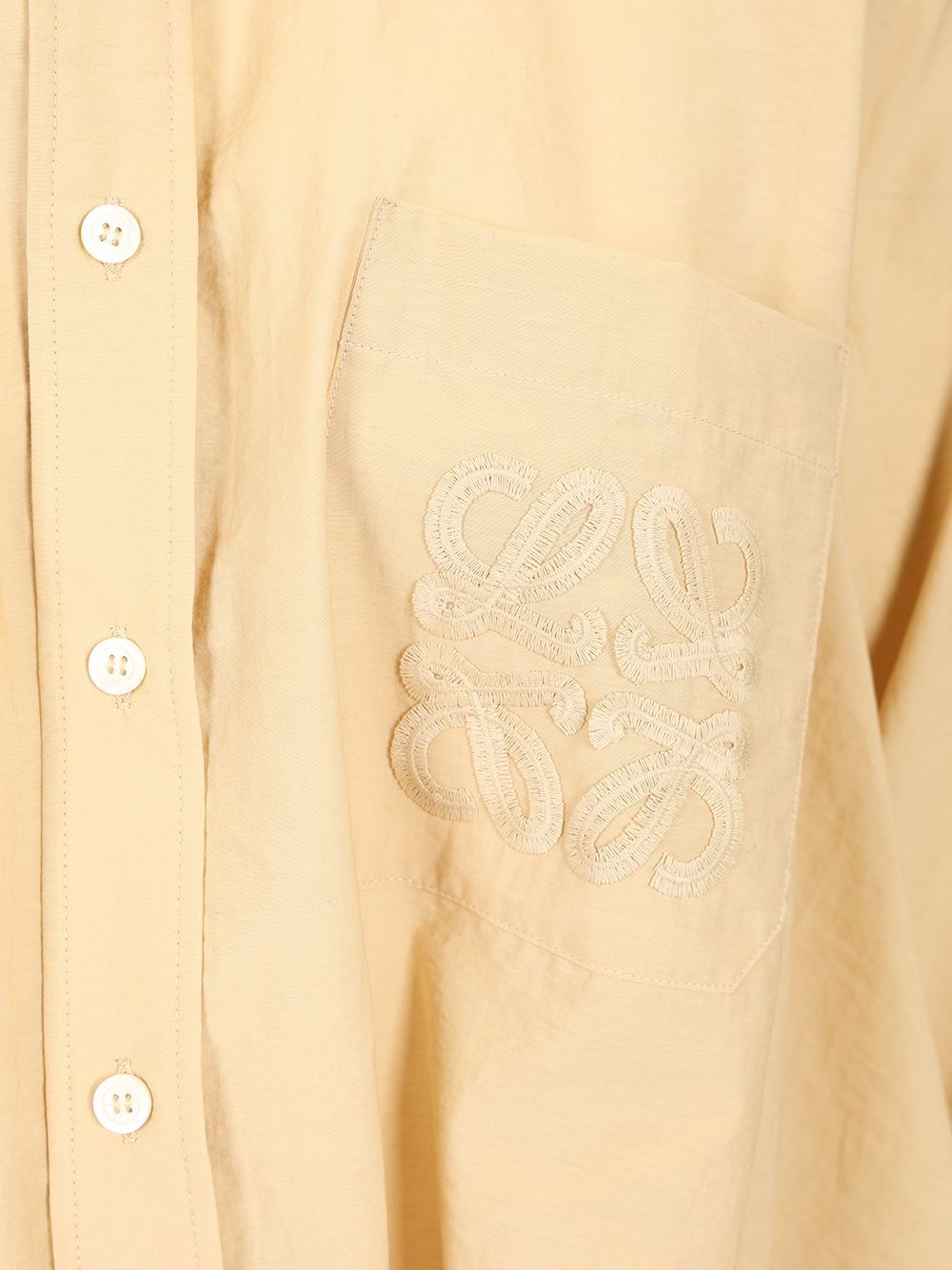 Loewe Lapel Long Sleeve Casual Jacket In Neutral