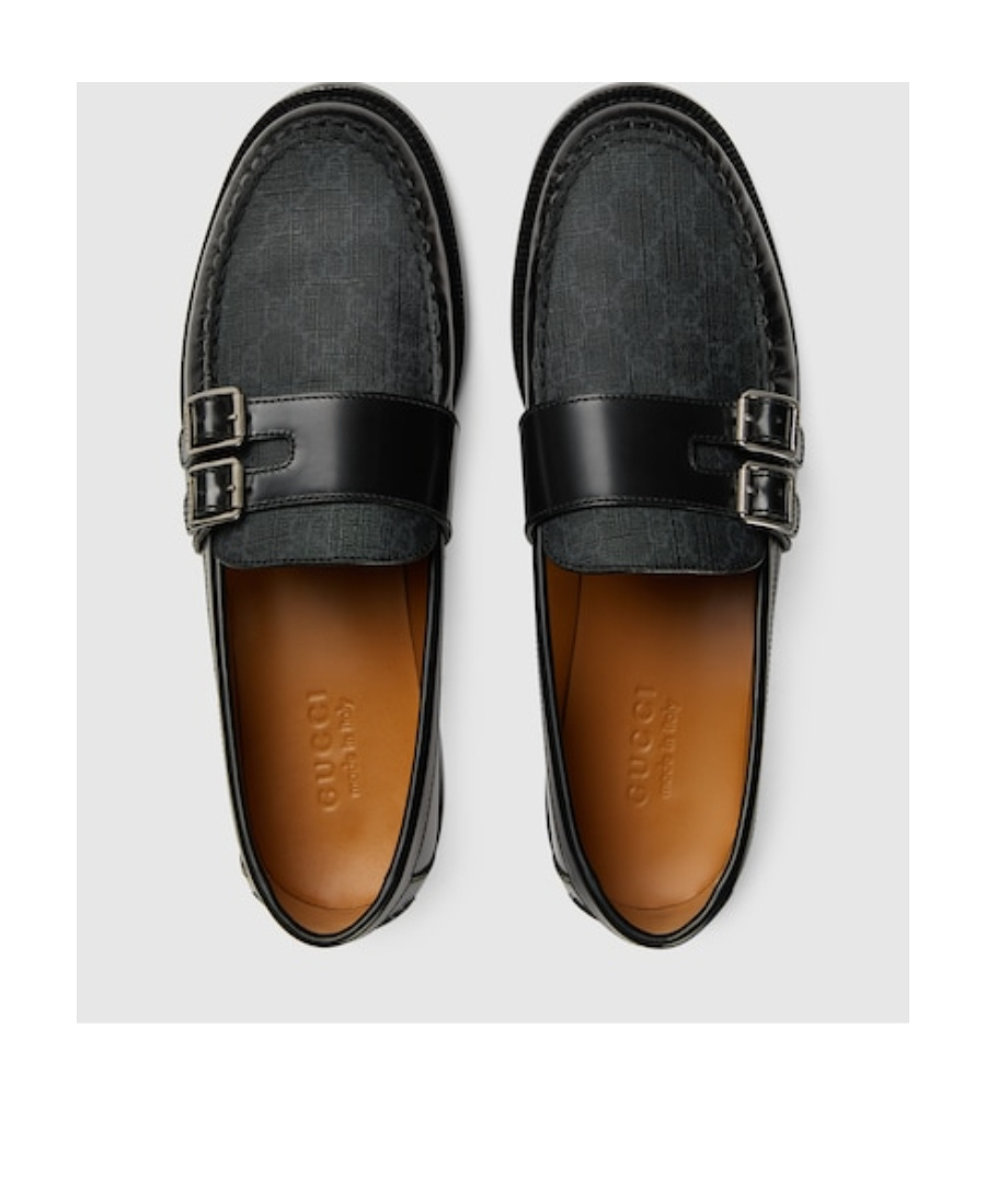 Gucci Men's Leather Loafers In Black