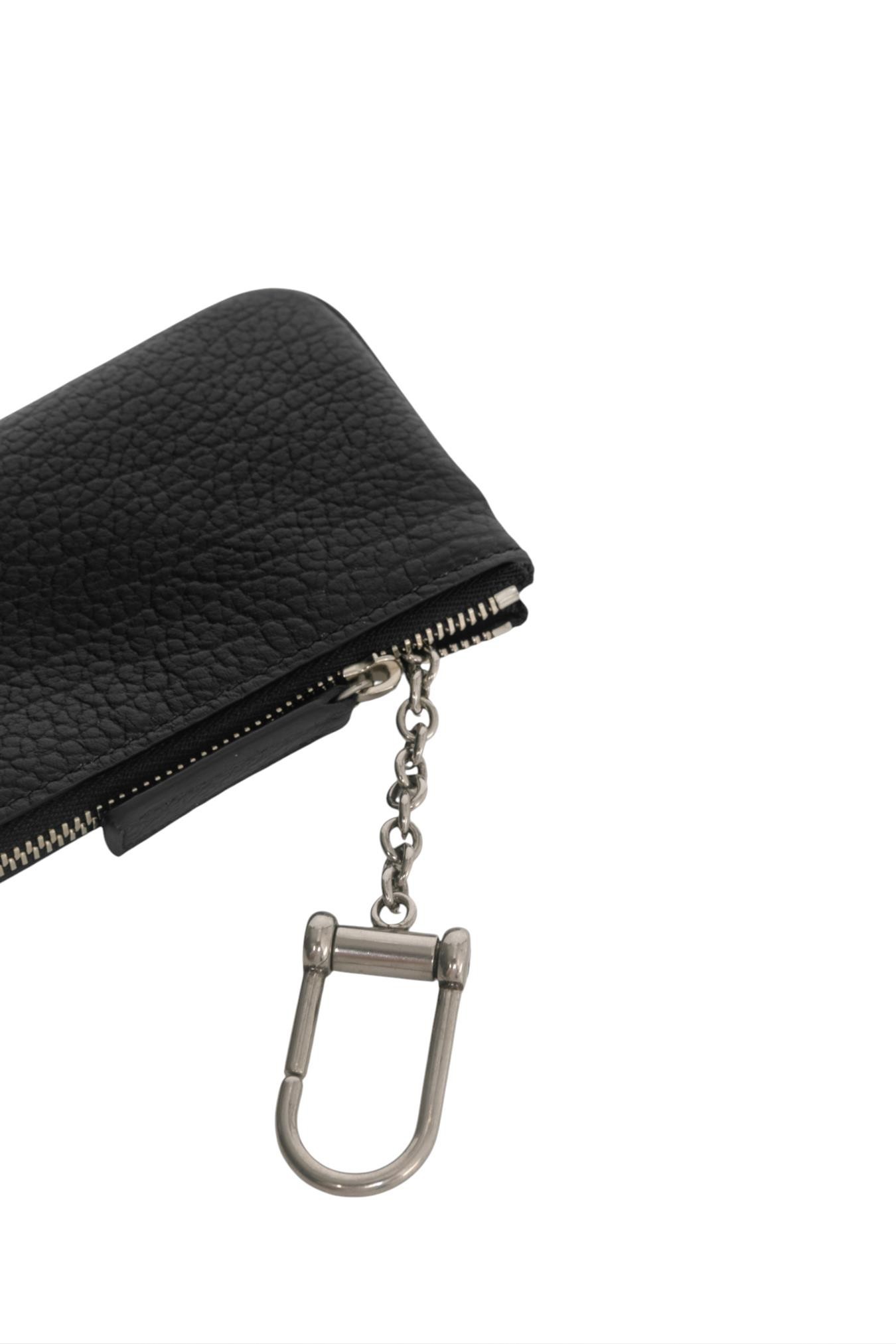 Gucci Leather Coin Purse In Brown