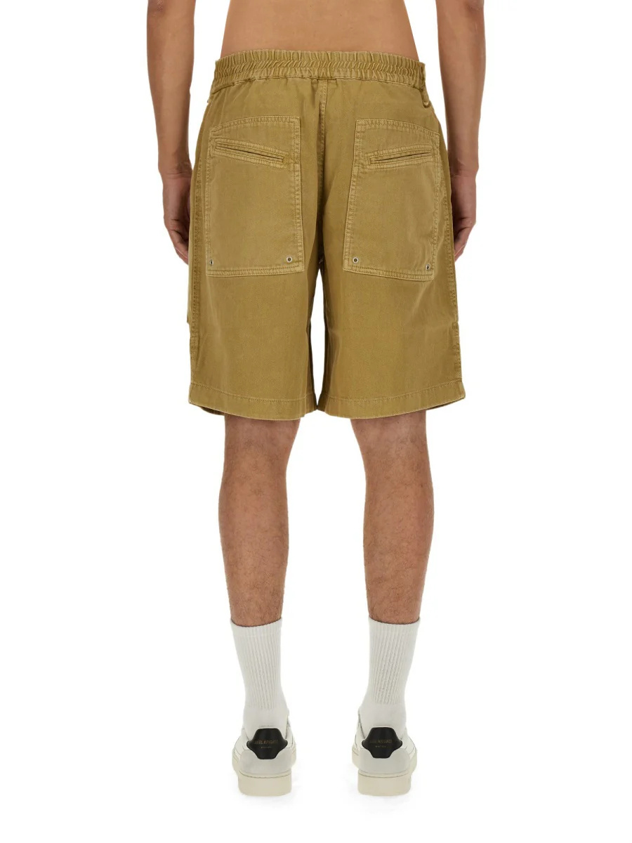 Isabel Marant Elastic Waist Shorts In Brown
