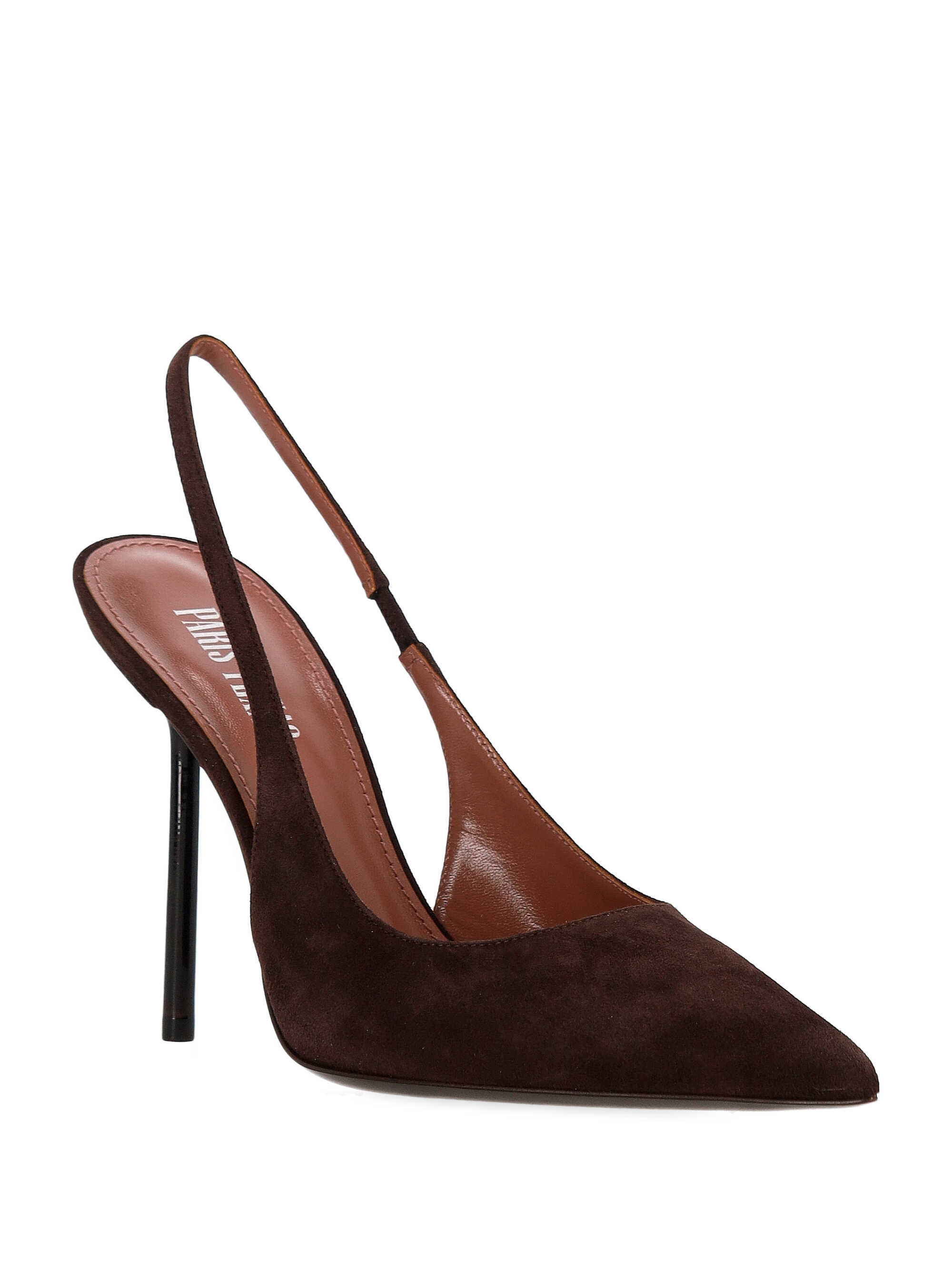 Paris Texas Pointed High Heel Sandals In Black