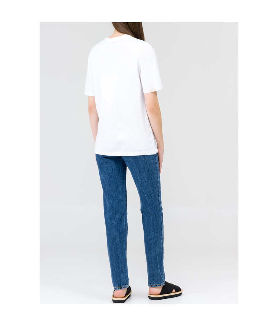 Alexander Mcqueen Exploded Seal Logo-print T-shirt In Black