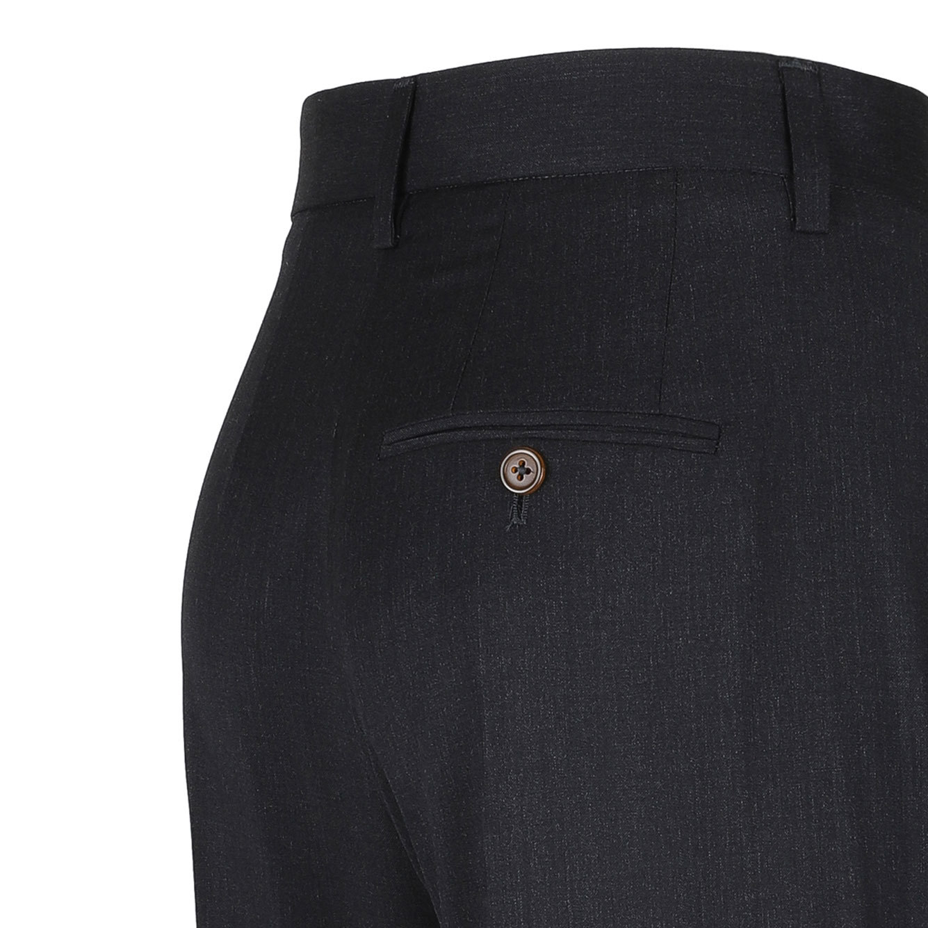 Vivienne Westwood Straight Leg Trousers Pleat Detailing In Black