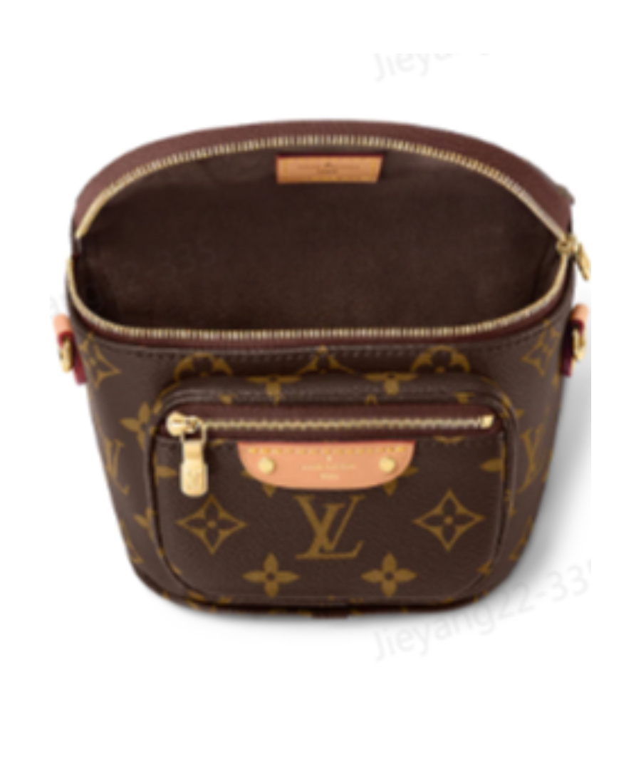 Pre-owned Louis Vuitton Bumbag Zipper Mini Shoulder Bag In Brown