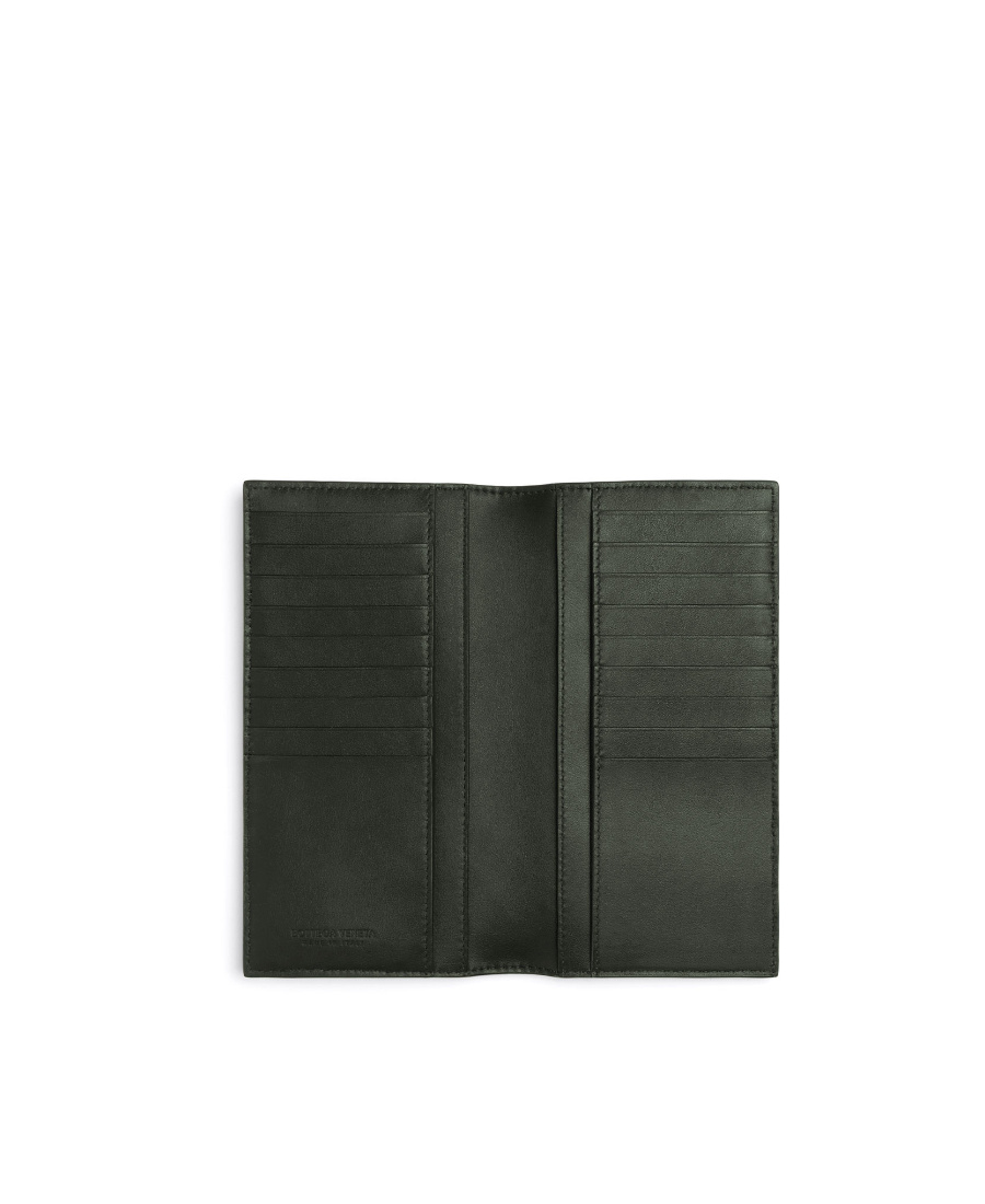 Bottega Veneta Slim Intrecciato Long Wallet