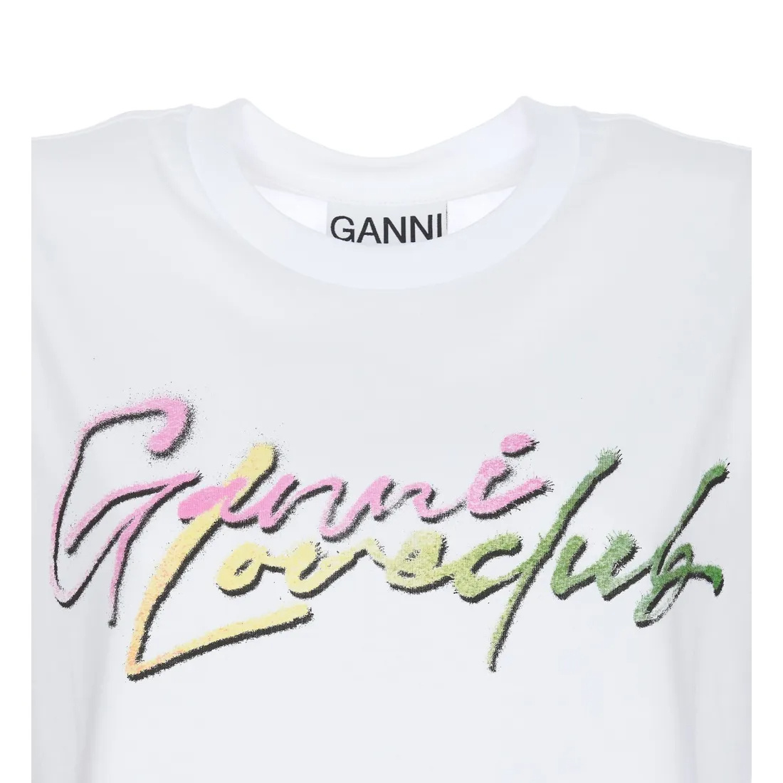 Ganni T-shirts And Polos In White