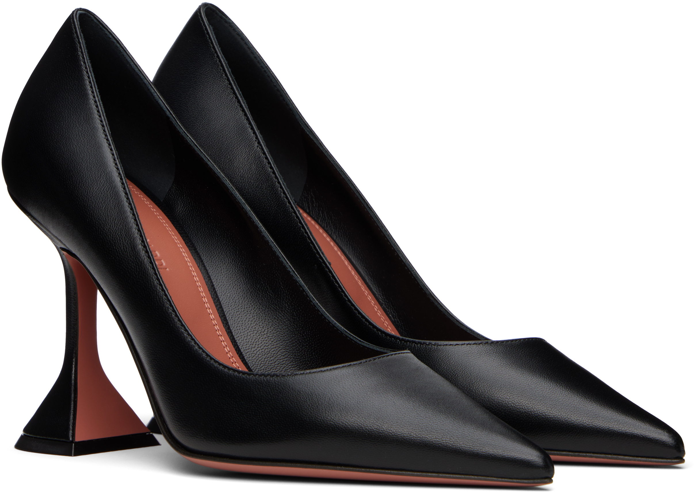 Amina Muaddi Ami Pump Heels In Black