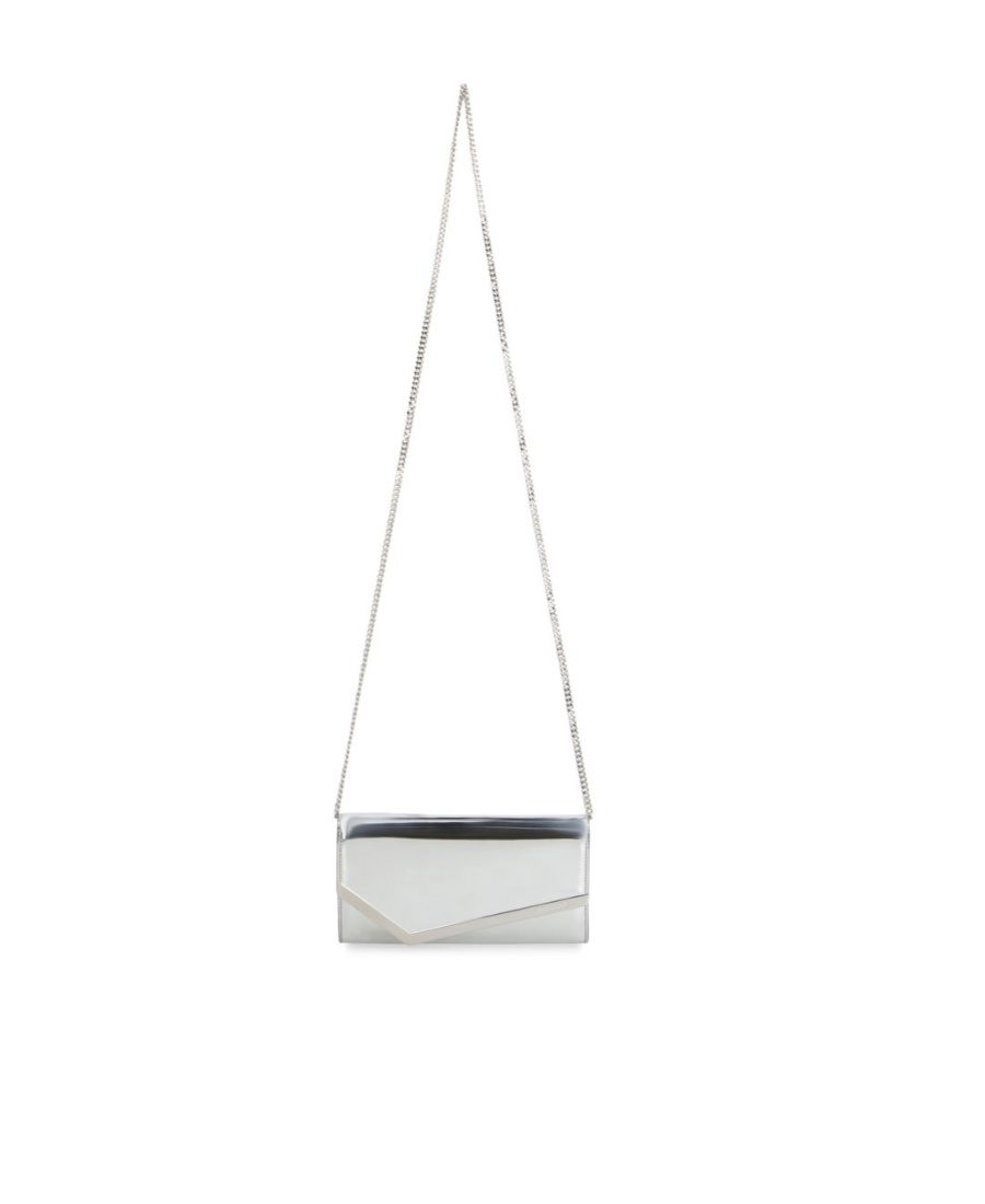 Jimmy Choo Flip Shoulder Bag In White