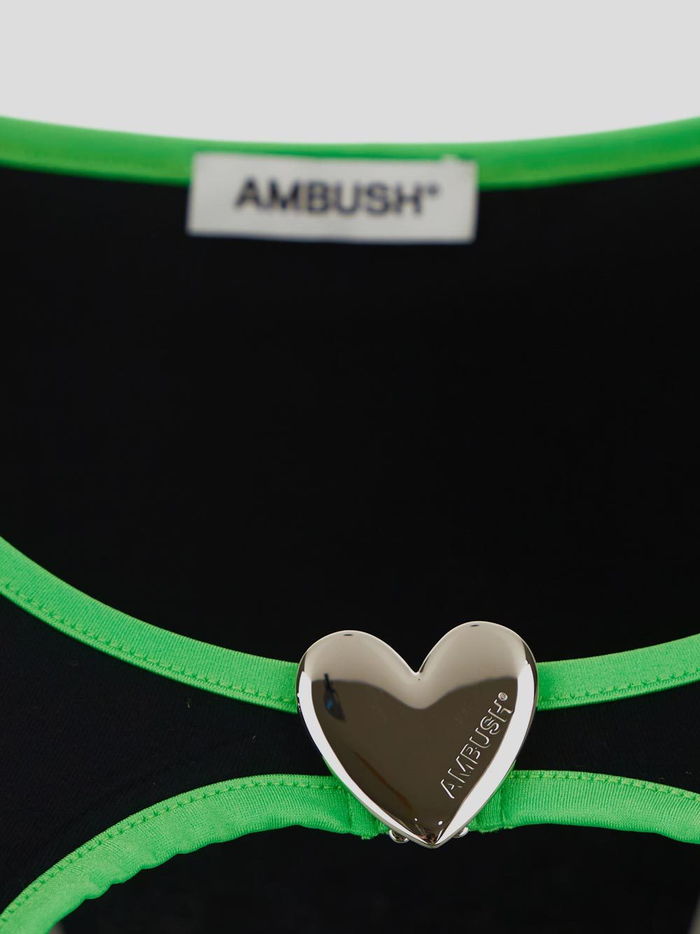 Shop Ambush Heart Hole Tank Top In Black