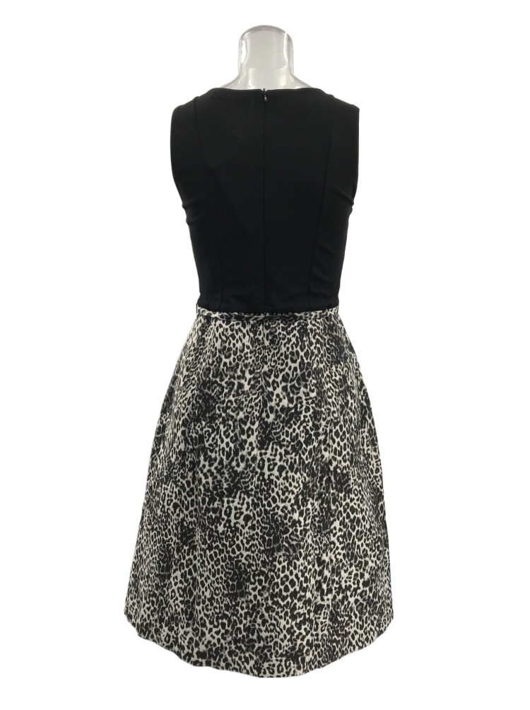 Max Mara Stitching Detail Dress In Black